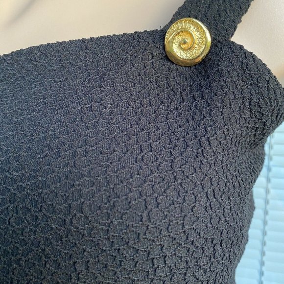 Catalina One Piece Swimsuit  Black Vtg 90s - Picture 5 of 11